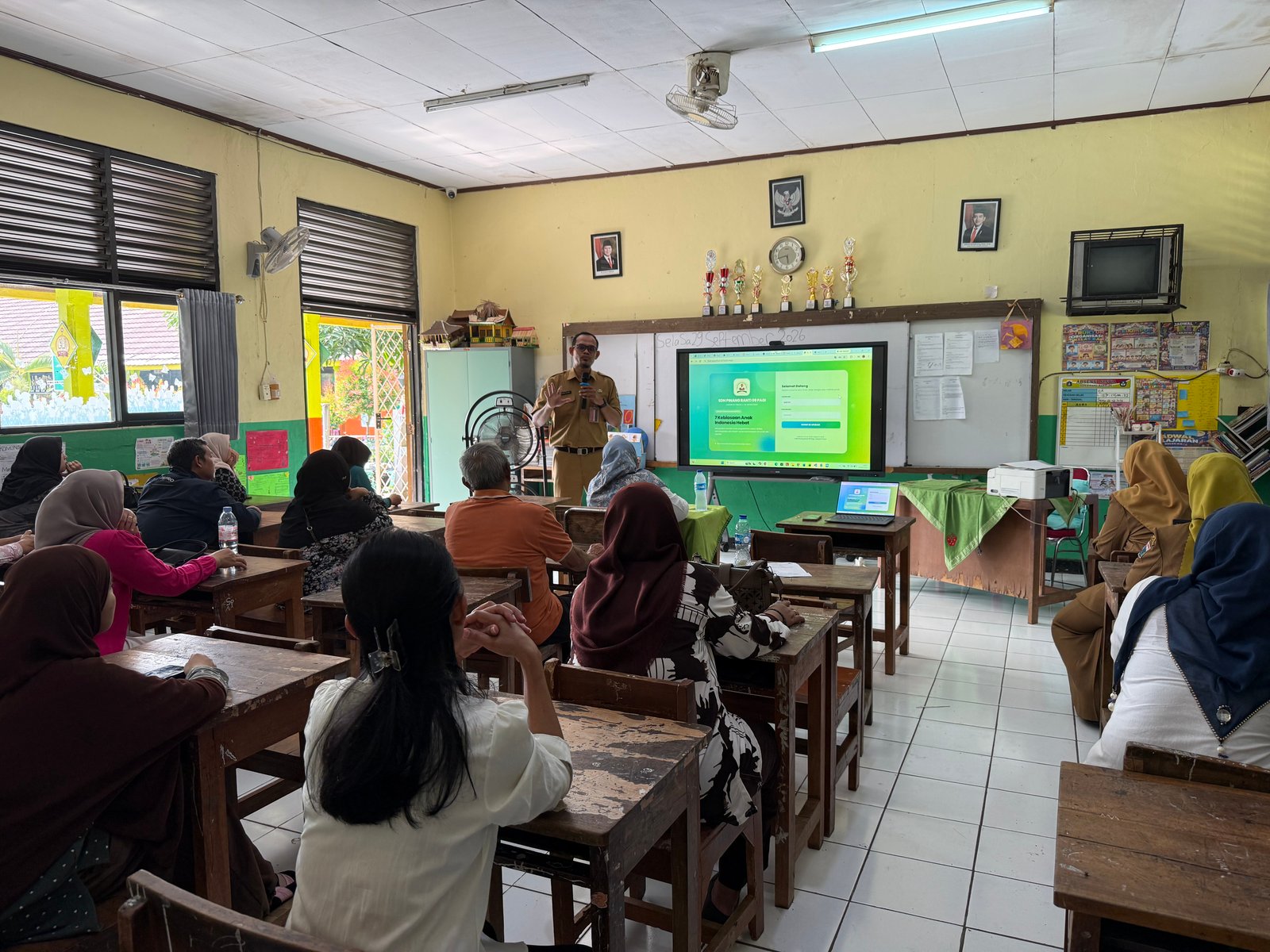 Peserta fase A, B, C sosialisasi 7KAIH.
